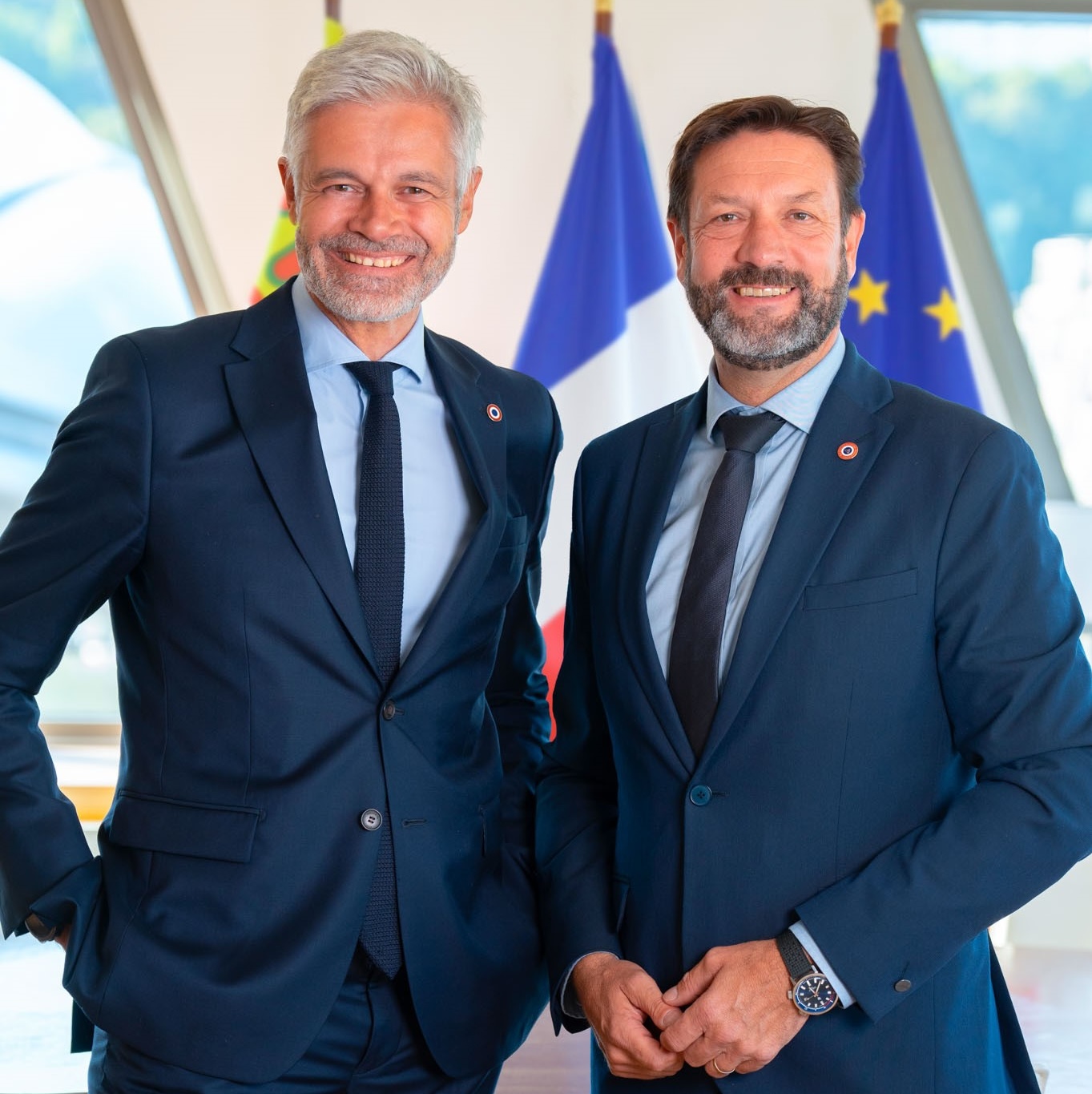 Fabrice Pannekoucke et Laurent Wauquiez